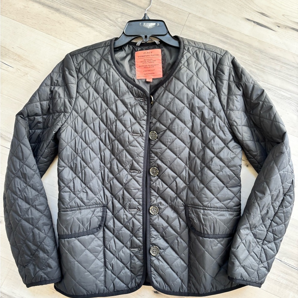 J. Crew women’s signature puffer jacket - Like New